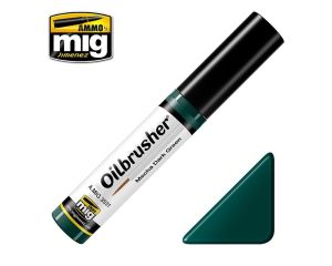 OILBRUSHER MECHA DARK GREEN JAR 10 ML A.MIG-3531