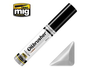 OILBRUSHER SILVER JAR 10 ML A.MIG-3538