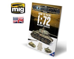 BOOK HOW TO PAINT 1:72 MILITARY VEHICLES ENG. A.MIG-6019
