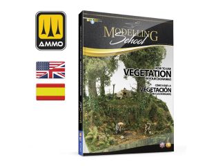 BOOK MODELLING SCHOOL HOW TO USE VEGETATION IN DIORAMAS ENG. A.MIG-6254