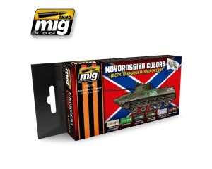 NOVOROSSIYA COLORS 6 JARS 17 ML ** A.MIG-7126