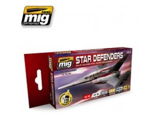 STAR DEFENDERS SCI-FI COLORS 6 JARS 17 ML A.MIG-7130