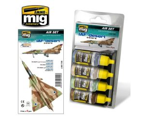 IAF DESERT COLORS 4 JARS 17 ML ** A.MIG-7200