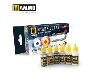 STARFIGHTER IN GREECE, SPANISH SERVICES 6 JARS 17 ML A.MIG-7232