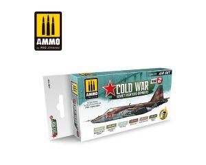 COLD WAR VOL 2 SOVIET FIGHTERS COLORS 6 JARS 17 ML ** A.MIG-7239