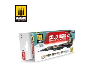 COLD WAR VOL 1 SOVIET FIGHTERS COLORS 6 JARS 17 ML A.MIG-7240