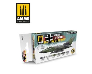 MODERN LUFTWAFFE VOL 1 SET 6 JARS 17 ML ** A.MIG-7241