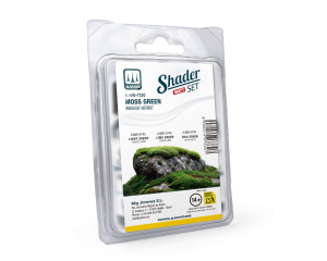 MATT SHADER SET MOSS GREEN  (06/25) * A.MIG-7330