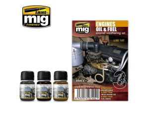 ENGINES SET 3 JARS 35 ML A.MIG-7402