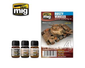 RUSTY VEHICLES 3 JARS 35 ML A.MIG-7403