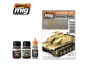 GERMAN TANKS SET 1 JAR 17 ML 2 JARS 35 ML A.MIG-7412