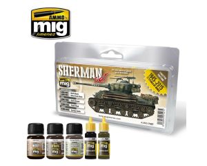 FURY SHERMAN SET 2 JARS 17 ML 3 JARS 35 ML A.MIG-7427