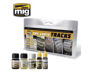 DRY EARTH TRACKS 2 JARS 17 ML 3 JARS 35 ML A.MIG-7437