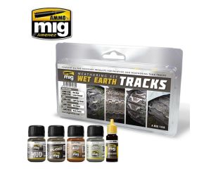 WET EARTH TRACKS 1 JAR 17 ML 4 JARS 35 ML A.MIG-7438