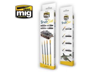 AMMO BRUSH SET STARTER 4 PCS. A.MIG-7602
