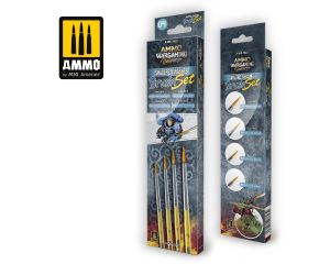 AMMO WARGAMING SHADERS en WASHES BRUSH SET A.MIG-7623