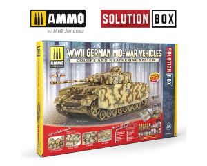 SOLUTION BOX #21 WWII GERMAN MID-WAR VEHICLES A.MIG-7727