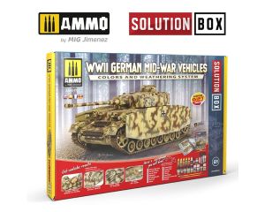 SOLUTION BOX #19 WWII GERMAN MID-WAR VEHICLES A.MIG-7727