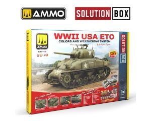 SOLUTION BOX #20 WWII USA ETO VEHICLES A.MIG-7728