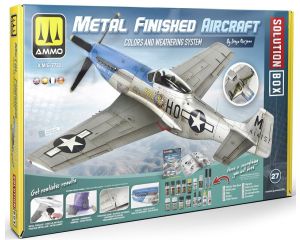 SOLUTION BOX #27 METAL FINISHED AIRCRAFT A.MIG-7732