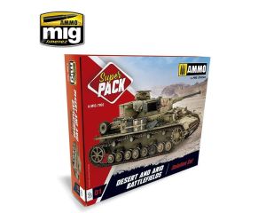 SUPER PACK DESERT en ARID BATTLEFIELDS SET A.MIG-7802