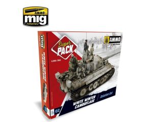 SUPER PACK WHITE WINTER CAMOUFLAGE SET A.MIG-7803