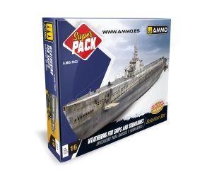 SUPER PACK WEATHERING FOR SHIPS AND SUBMARINES (05/25) * A.MIG-7823