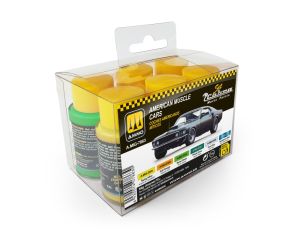 COBRA MOTOR AMERICAN MUSCLE CARS SET  (03/25) * A.MIG-7863