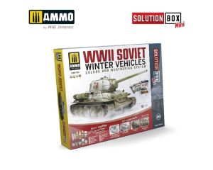 SOLUTION BOX MINI #20 WWII SOVIET WINTER VEHICLES (3/23) * A.MIG-7903