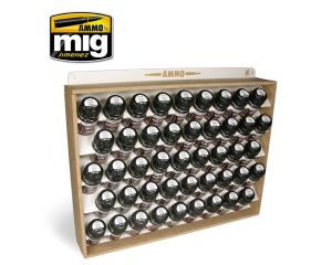 35 ML AMMO STORAGE SYSTEM 45 BOTTLES A.MIG-8006