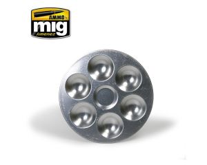 ALUMINIUM PALLET 6 WELLS A.MIG-8008