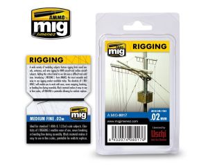 RIGGING - FINE 0,02 MM 2 METERS A.MIG-8017