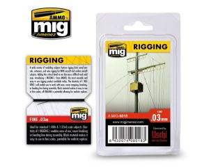 RIGGING - MEDIUM 0,03 MM 2 METERS A.MIG-8018