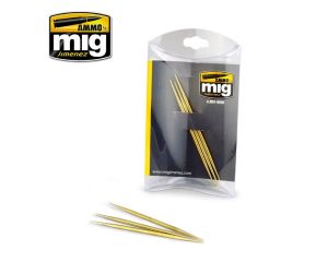 3 BRASS TOOTHPICKS A.MIG-8026