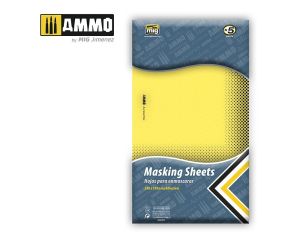 MASKING SHEETS 5 PCS 280MM X 195MM A.MIG-8043