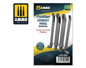 1/35 PANTHER EXHAUSTS PIPES UNIVERSAL A.MIG-8090
