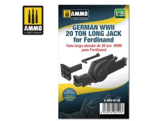 1/35 GERMAN WWII 20 TON LONG JACK FOR FERDINAND A.MIG-8120