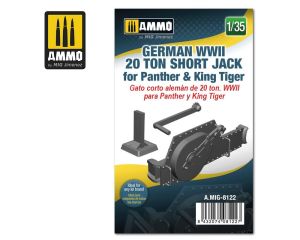 1/35 GERMAN WWII 20 TON SHORT JACK PANTHER TIGER A.MIG-8122