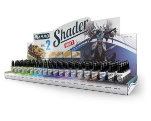 DISPLAY II AMMO SHADERS MATT 20x4 PCS. A 10 ML A.MIG-8191