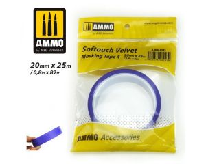 SOFTOUCH VELVET MASKING TAPE #4 20MM X 25M A.MIG-8243