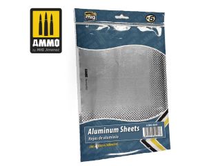 ALUMINIUM SHEETS 280X195 MM ADHESIVE 5 PCS A.MIG-8247