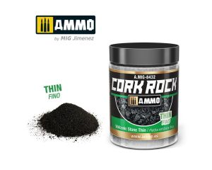 TERRAFORM CORK ROCK VOLCANIC ROCK THIN JAR 100 ML (6/23) * A.MIG-8432