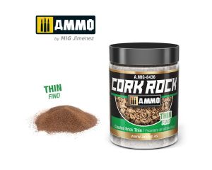 TERRAFORM CORK ROCK CRUSHED BRICK THIN JAR 100 ML A.MIG-8436