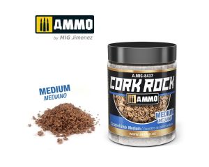 TERRAFORM CORK ROCK CRUSHED BRICK MEDIUM JAR 100 ML (6/23) * A.MIG-8437