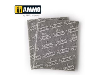 SANDING SPONGE SHEET 180 GRIT 2 PCS. A.MIG-8556