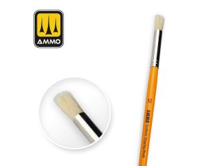 AMMO SYNTHETIC STIPPLING BRUSH NO. 12 A.MIG-8587