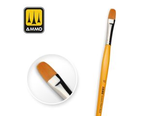 AMMO SYNTHETIC FILBERT BRUSH WITH T-HANDLE NO. 10 A.MIG-8589