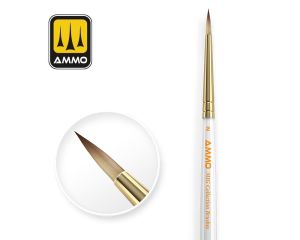 AMMO MIG COLLECTION BRUSHES CONICAL Ø2 (4/24) * A.MIG-8716