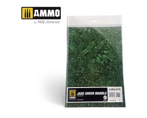 MARBLE JADE GREEN, SMOOTH SHEET OF MARBLE 2 PCS. A.MIG-8779