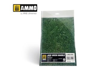 MARBLE JADE GREEN, ROUND DIE-CUT WARGAMES 2 PCS. A.MIG-8781